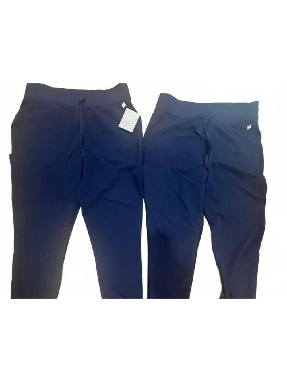2 Pack Hypothesis Women’s Scrub Jogger Pants Medium Petite Navy NWT HC4571